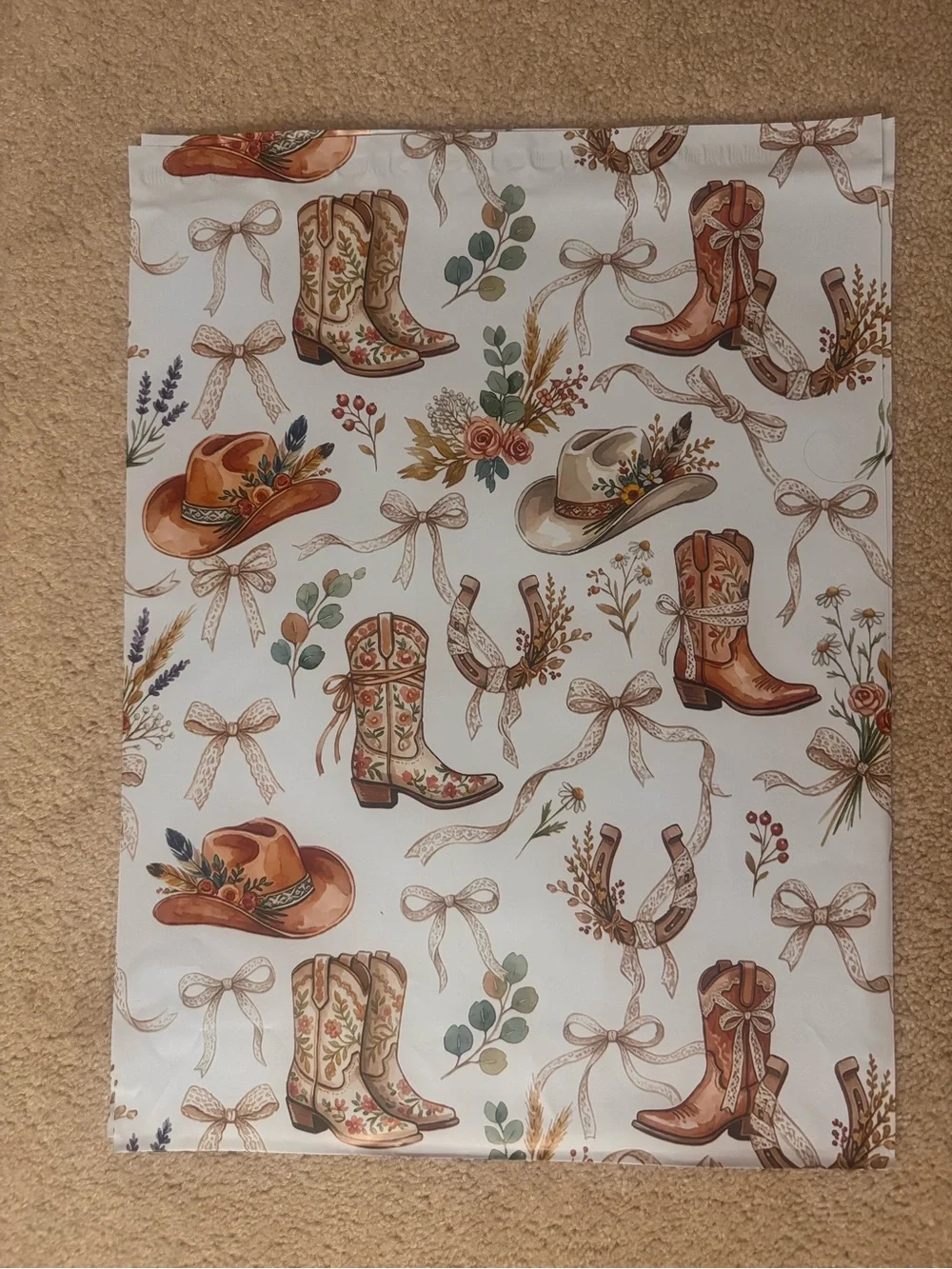 Coastal Cow Girly Polymailers - set of 20